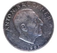 25 Schilling Silber 1962 Anton Bruckner