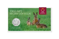 5 Euro Silber 2026 Dürers Hasentrio Hgh Blister