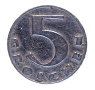 5 Groschen 1931 Cu-Ni