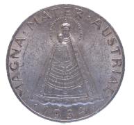 5 Schilling Silber 1934 Magna Mater