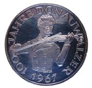 50 Schilling Silber 1967 100 Jahre Donauwalzer PP