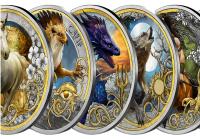 3 Euro Fantastische Fabelwesen - Serien Abo - alle 12 magischen Münzen