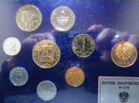 Kleinmünzsatz 1983 Schilling Set PP