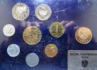 Kleinmünzsatz 1986 Schilling Set PP
